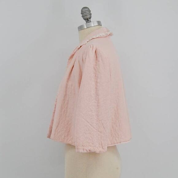 Vintage Pink Pajama Jacket - Picture 2 of 4